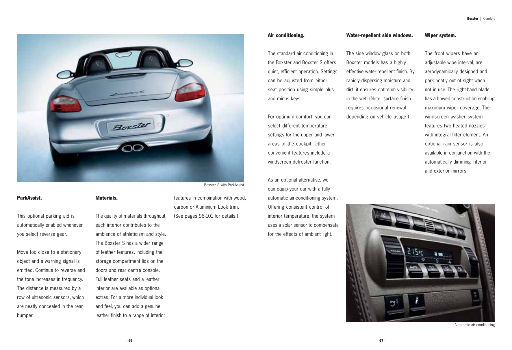 2007 Porsche Boxster Brochure Page 12